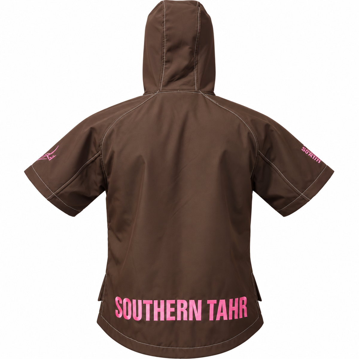 Southern Tahr Ladies Hooded Bush Jacket - Brown