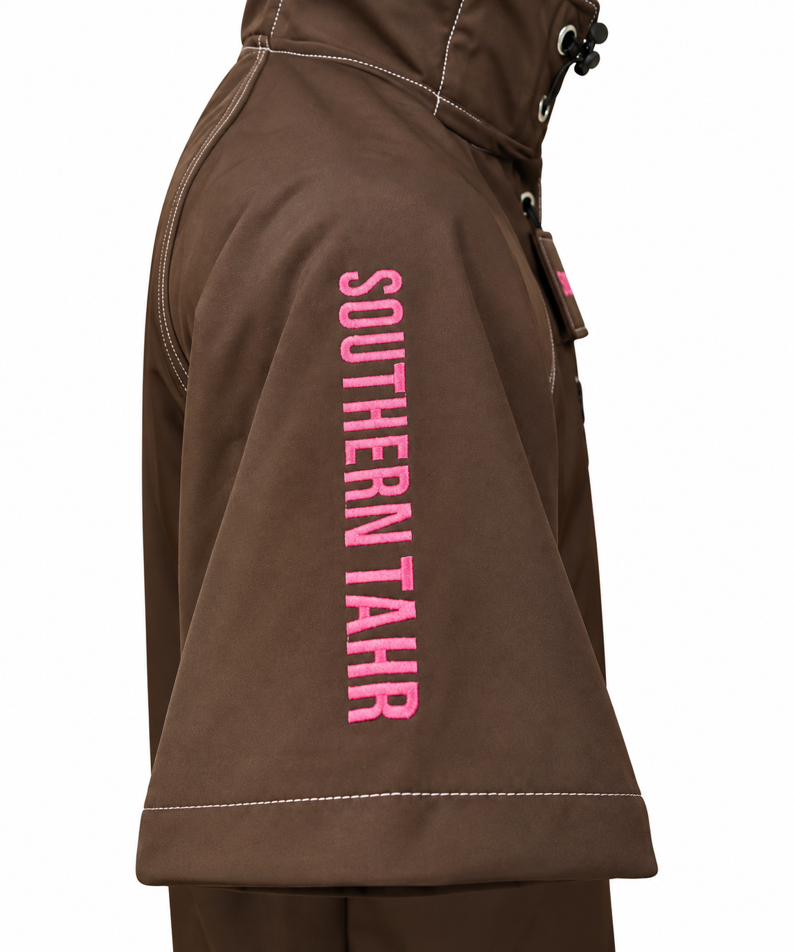 Southern Tahr Ladies Hooded Bush Jacket - Brown