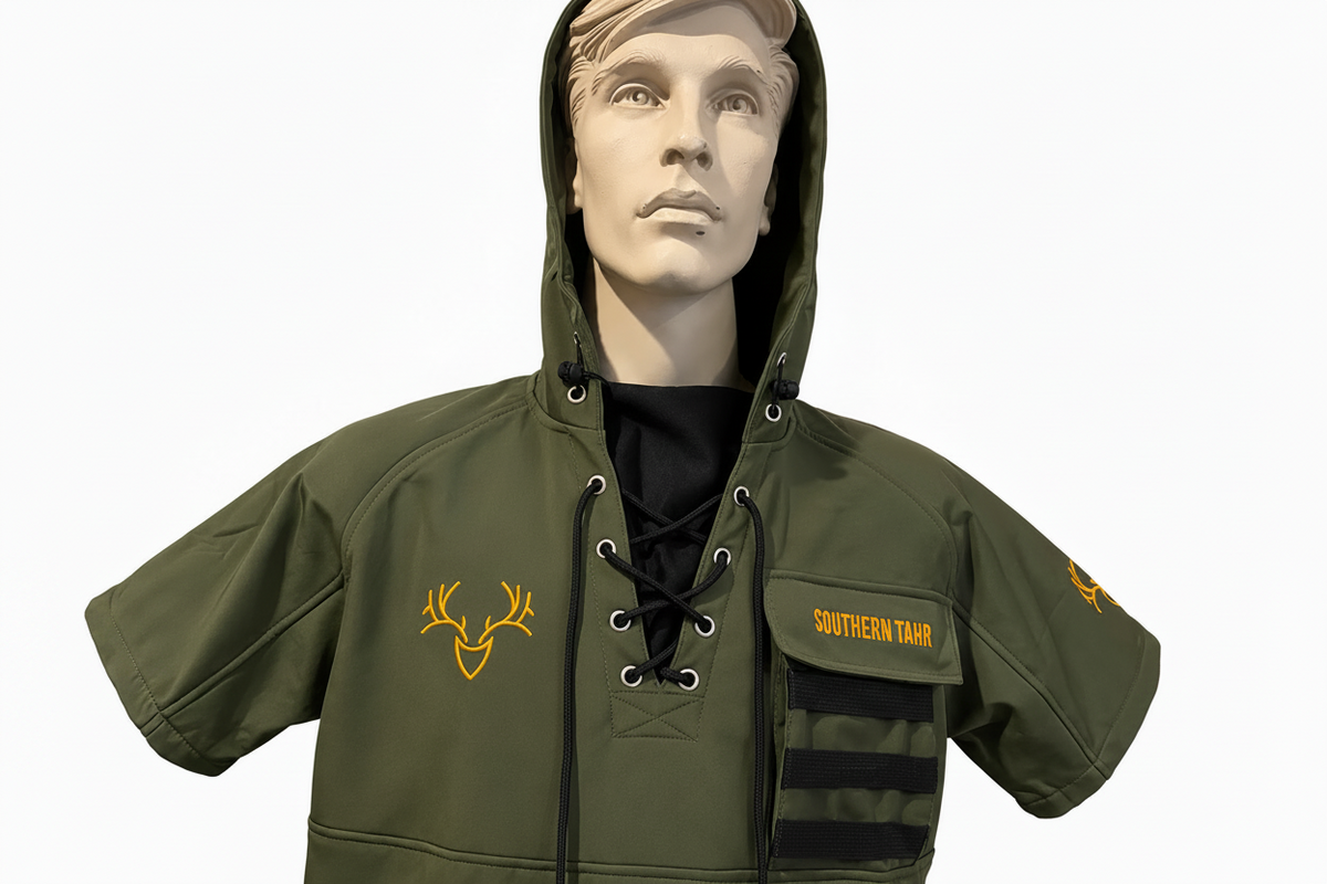 Southern Tahr Hooded Bush Jacket - Green