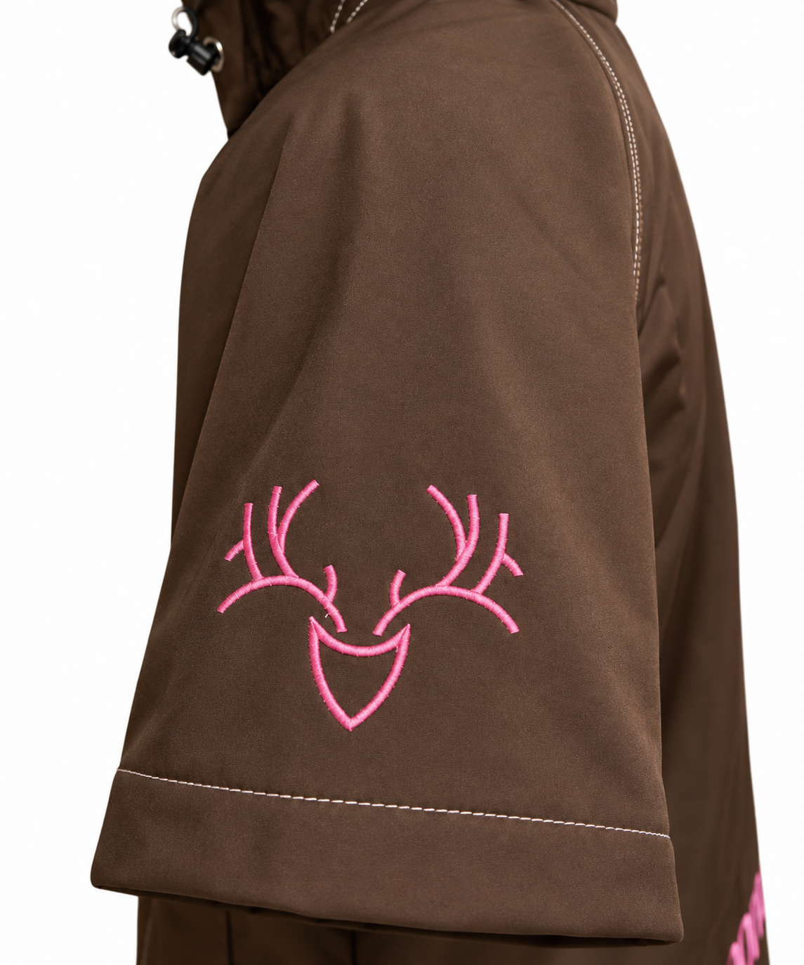 Southern Tahr Ladies Hooded Bush Jacket - Brown